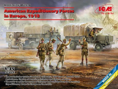 1/35 ICM American Expeditionary Forces in Europe 1918 - ICM Models