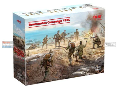 ICMDS3520 1:35 ICM Dardanelles Campaign 1915 Figure Set