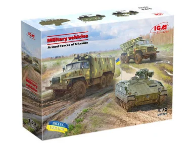 1/72 ICM Military Vehicles of Ukraine Plastic Model Kit Plastic Model Kit - ICM Models