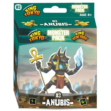 IELLO 51531 King of Tokyo Monster Pack 3: Anubis - Iello Games