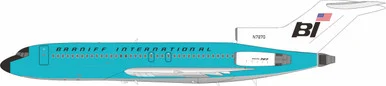 Braniff International Boeing 727-27C N7270 Turquoise IF721BN0526 Scale 1:200