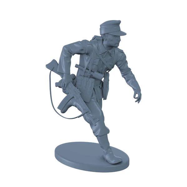 Late War German Soldier Running - Alternate Ending Games