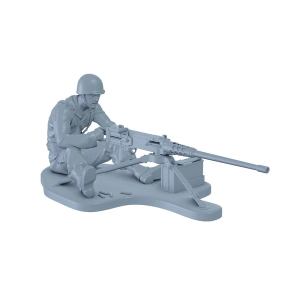 American Soldier With M2 .50 caliber - Alternate Ending Games