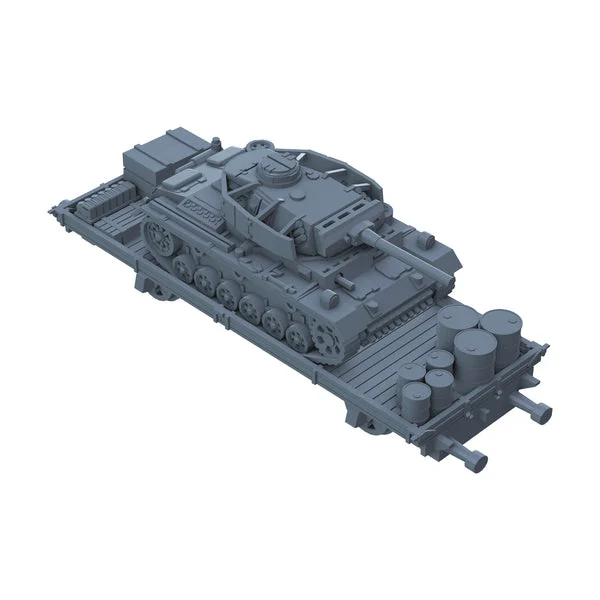 Panzer III On Flat Car - Alternate Ending Games