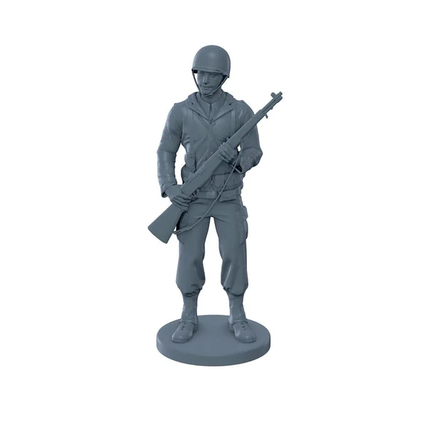 American Soldier Standing with Rifle - Alternate Ending Games