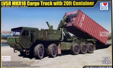 ILK63550 1:35 I Love Kit LVSR MKR18 Cargo Truck with 20ft Container