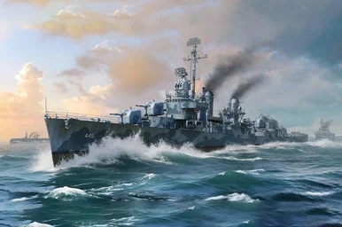 1/350 iLoveKit USS Fletcher DD-445 Destroyer - PREORDER