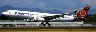 Fiji Airways Airbus A330-200 DQ-FJU Oneworld XX40795 1:400
