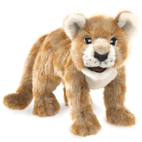 African Lion Cub Puppet - Folkmanis