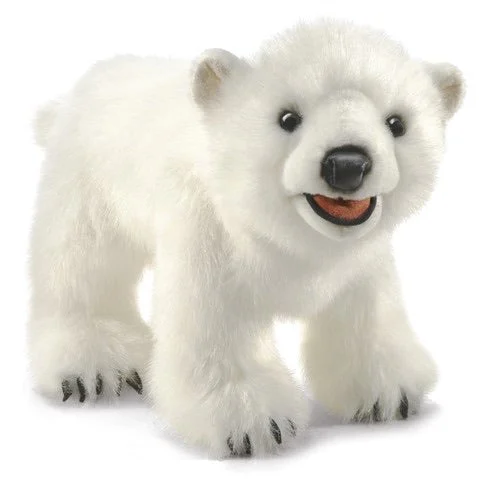 Polar Bear Cub Puppet - Folkmanis