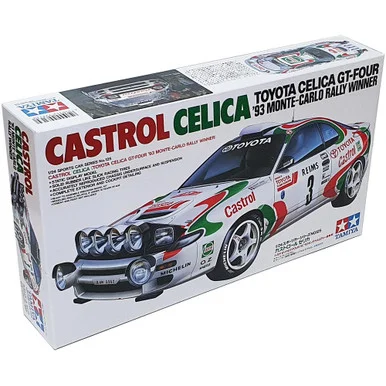 Tamiya 24125 1993 Toyota Castrol Celica GT-Four Rally Monte Carlo 1/24 Scale Model Kit
