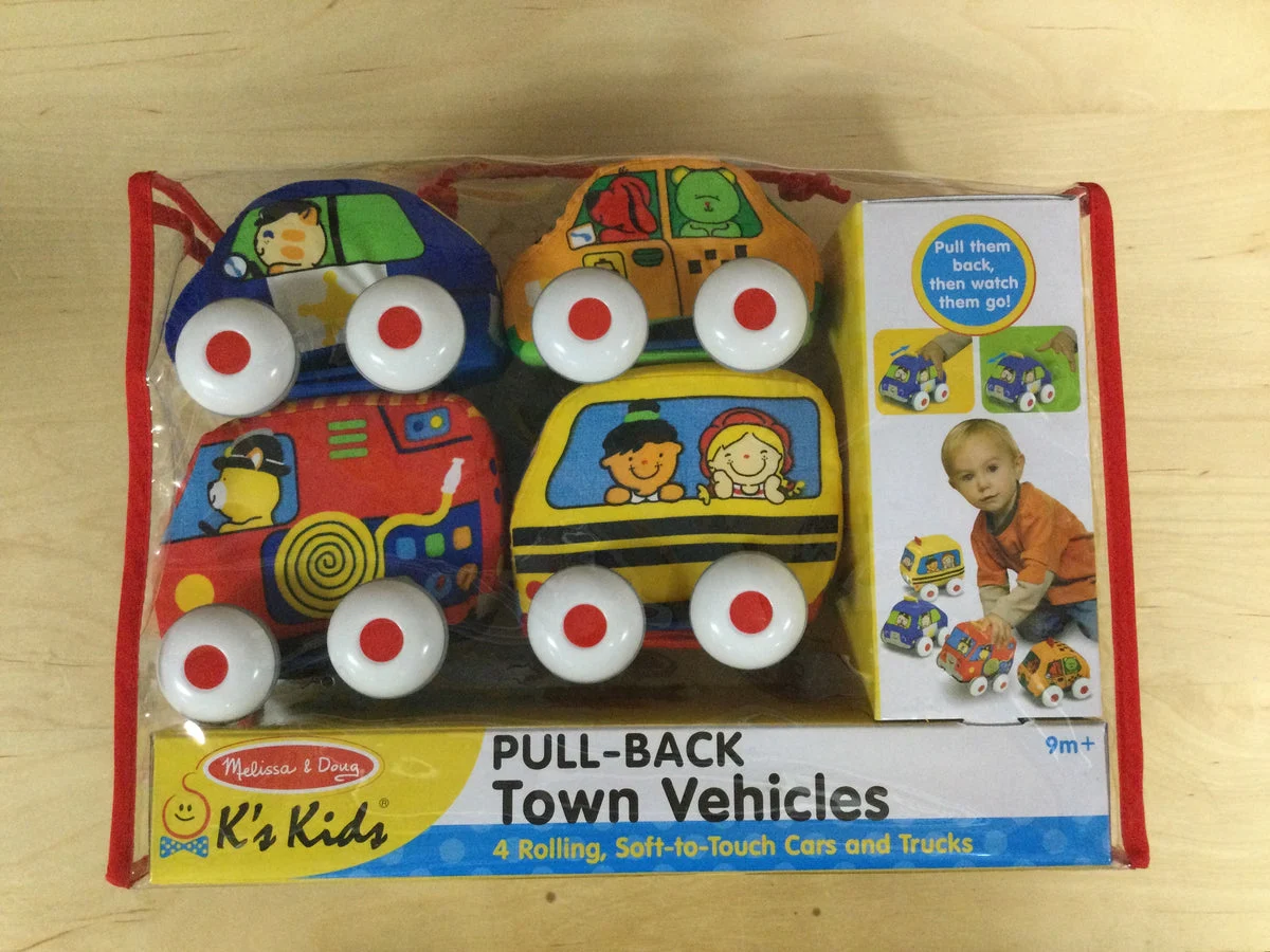 Pull-Back Town Vehicles
