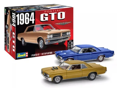 Revell 14574 1964 Pontiac GTO 2'N1 1/24 Scale Model Kit - Revell Monogram