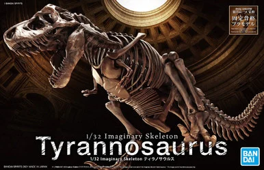 Bandai 5061800 Tyrannosaurus Imaginary Skeleton 1/32 Scale Model Kit