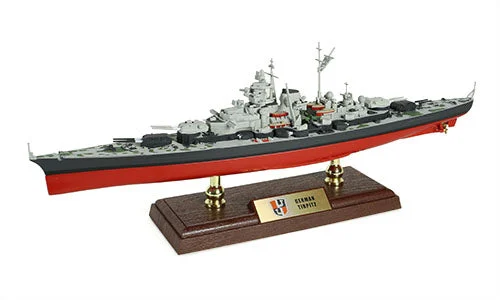 Tirpitz German Battleship 1942, 1:700 Scale Model - Forces Of Valor