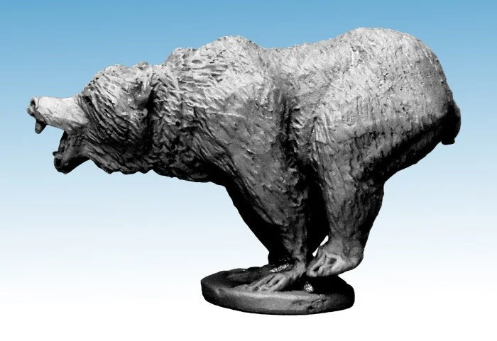 Frostgrave Bear, 28 mm Scale Model Metal Figure - North Star Military Figures