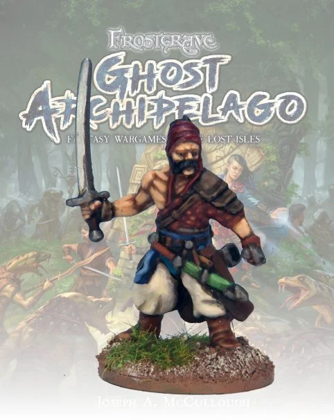 Frostgrave Ghost Archipelago Heritor 1, 28 mm Scale Model Metal Figure - North Star Military Figures