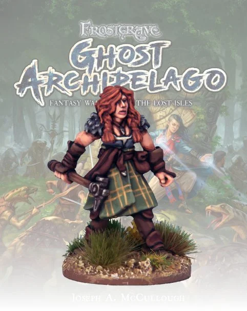 Frostgrave Ghost Archipelago Heritor II, 28 mm Scale Model Metal Figure - North Star Military Figures