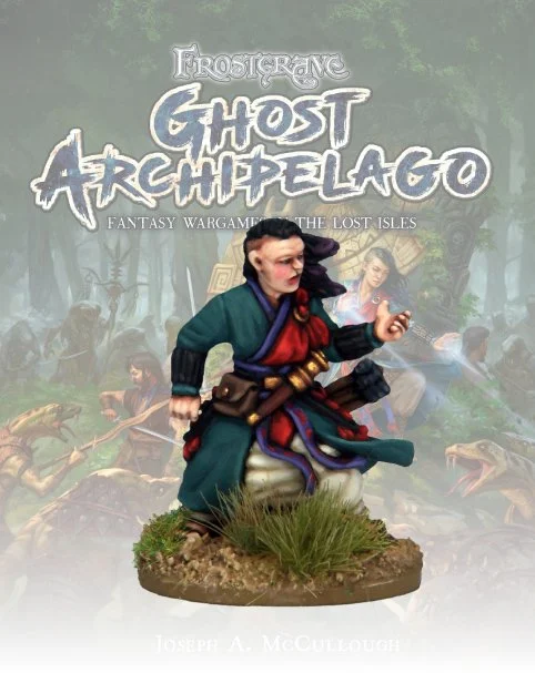 Frostgrave Ghost Archipelago Storm Warden, 28 mm Scale Model Metal Figure - North Star Military Figures