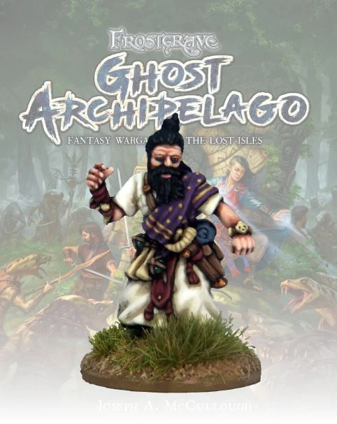 Frostgrave Ghost Archipelago Beast Warden, 28 mm Scale Model Metal Figure - North Star Military Figures