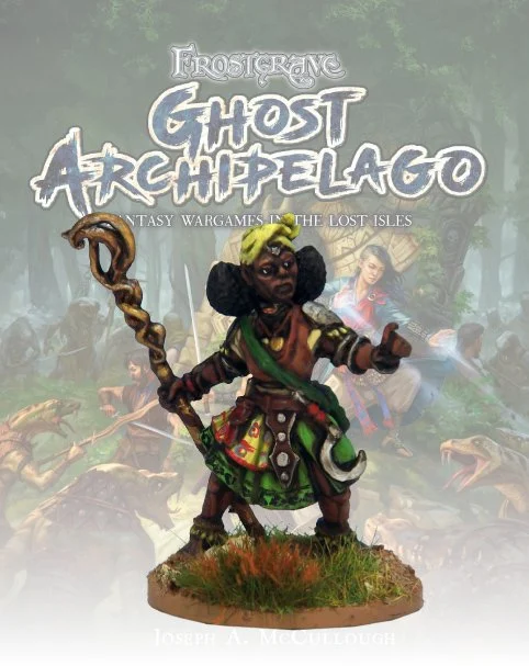 Frostgrave Ghost Archipelago Vine Warden, 28 mm Scale Model Metal Figure - North Star Military Figures