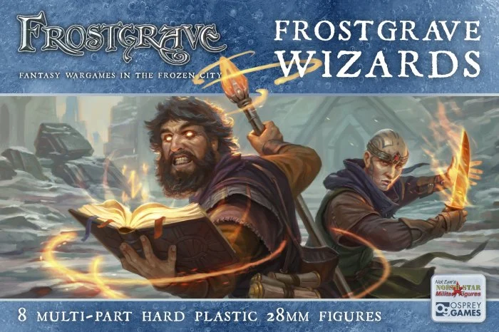 Frostgrave Wizards, 28 mm Scale Model Plastic Figures - North Star Military Figures