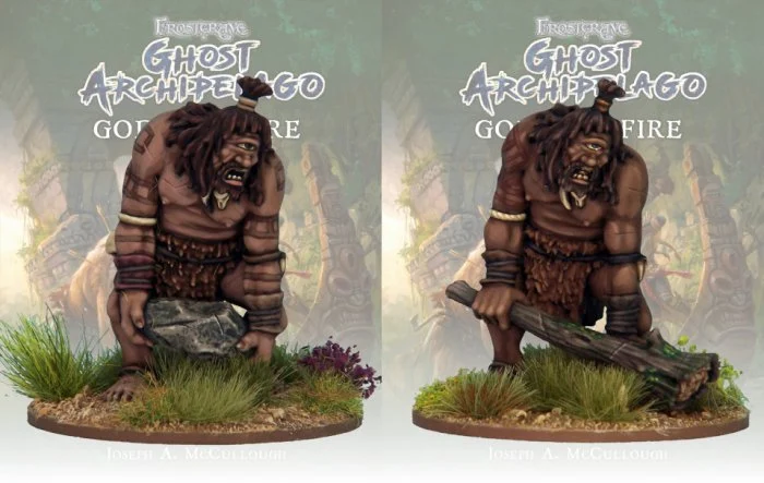 Frostgrave Ghost Archipelago Cyclops, 28 mm Scale Model Metal Figure - North Star Military Figures