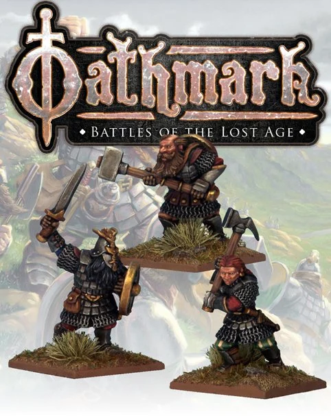 Oathmark Dwarf Heroes, 28 mm Scale Metal Figures - North Star Military Figures