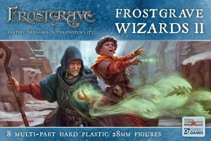 Frostgrave Wizards II, 28 mm Scale Model Plastic Figures - North Star Military Figures
