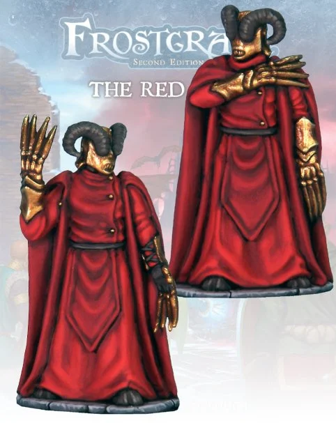 Frostgrave Key Masters of the Red King, 28 mm Scale Model Metal Figures - North Star Military Figures