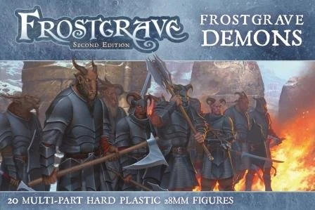 Frostgrave Demons, 28 mm Scale Model Plastic Figures - North Star Military Figures