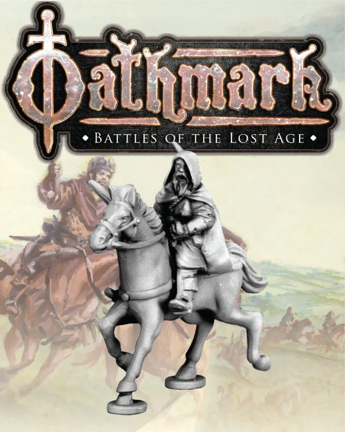 Oathmark Mounted Human Ranger Champion, 28 mm Scale Metal Figure - North Star Military Figures