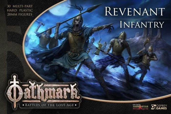 Oathmark Revenant Infantry, 28 mm Scale Model Plastic Figures - North Star Military Figures
