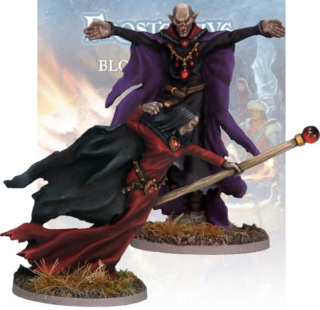 Frostgrave Ancient Vampires, 28 mm Scale Model Metal Figures - North Star Military Figures