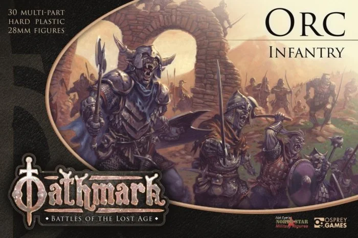 Oathmark Orc Infantry, 28 mm Scale Model Plastic Figures - North Star Military Figures
