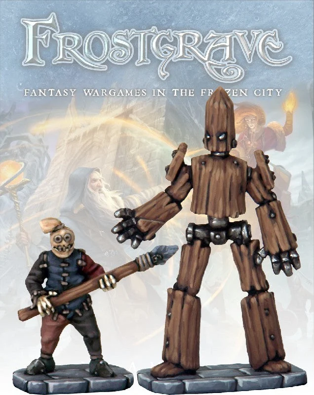 Frostgrave Small & Medium Constructs, 28 mm Scale Model Metal Figures - North Star Military Figures