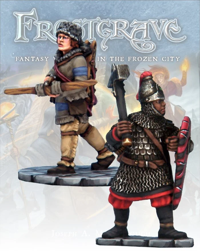 Frostgrave Captains I, 28 mm Scale Model Metal Figures - North Star Military Figures