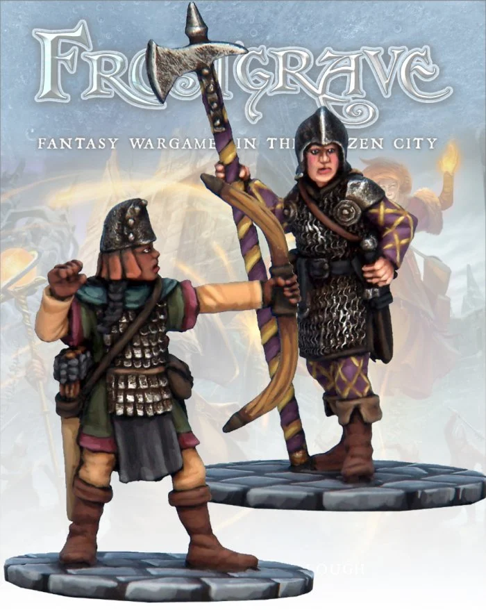 Frostgrave Captains III, 28 mm Scale Model Metal Figures - North Star Military Figures