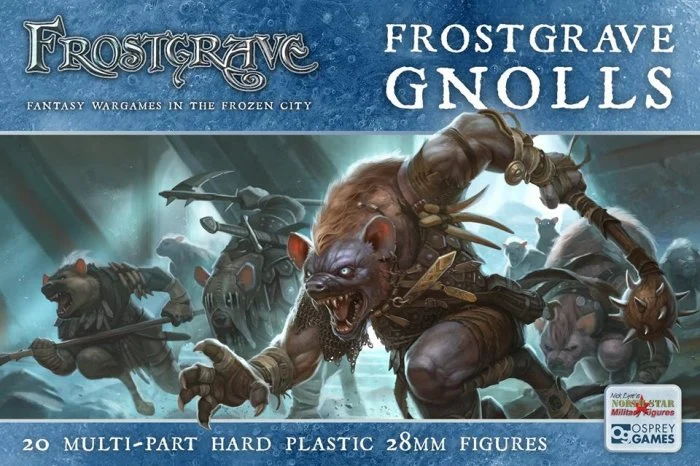 Frostgrave Gnolls, 28 mm Scale Model Plastic Figures - North Star Military Figures