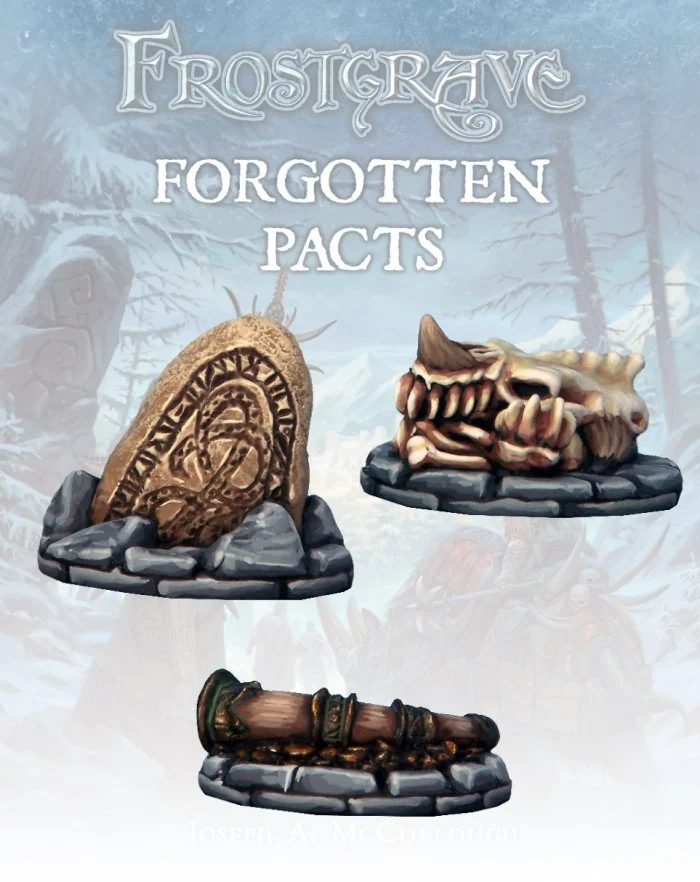 Frostgrave Treasure Tokens Forgotten Pacts, 28 mm Scale Model - North Star Military Figures