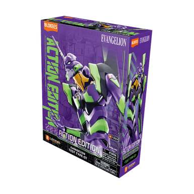 Blokees 73501 Evangelion Test Type-01 Action Edition Model Kit