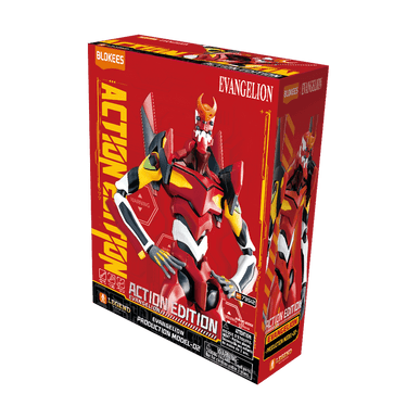 Blokees 73512 Evangelion Production Model-02 Action Edition Model Kit