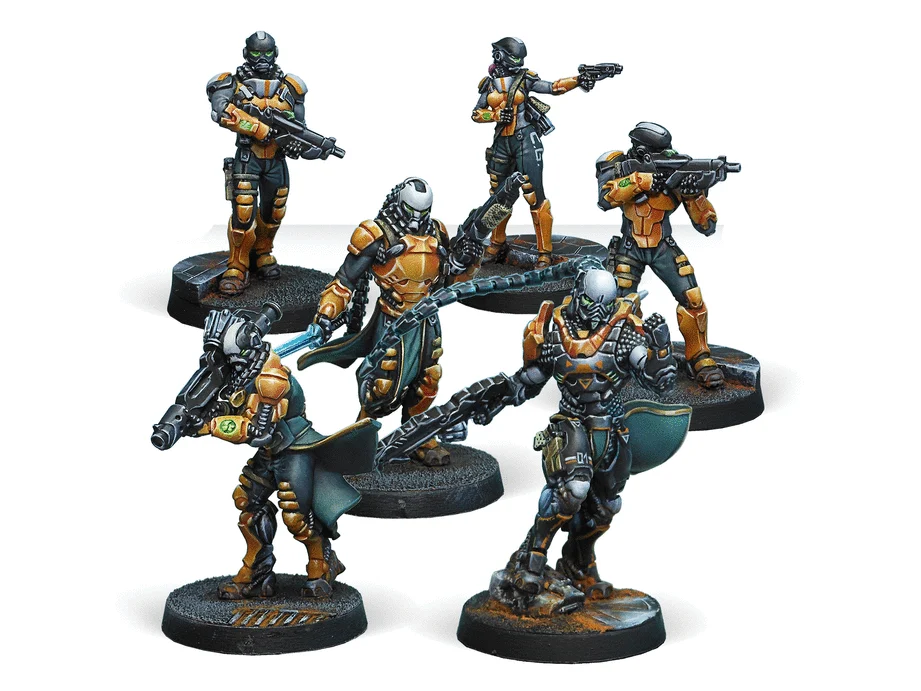 Infinity Yu Jing Imperial Service Sectorial Starter Pack Miniature Game Figures - Corvus Belli