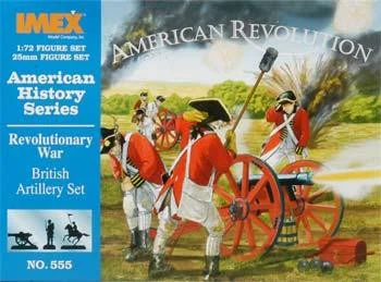 IMEX 555 RW British Artillery 1/72 Scale Figures Kit