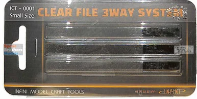 INFICT0001 Infini Model Clear File 3Way System (Small Size)