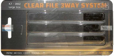 INFICT0002 Infini Model Clear File 3Way System (Large Size)