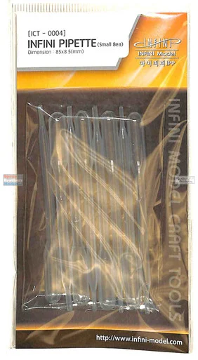 INFICT0004 Infini Model Small Pipettes (0.5ml / 85mm in Length / 8pcs)