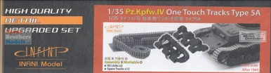 INFIMA35010 1:35 Infini Model Panzer IV One Touch Tracks Type 5A (38cm Wide / After 1943)