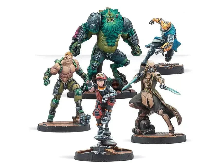 Infinity Aftermath Characters Pack Miniature Game Figures - Corvus Belli