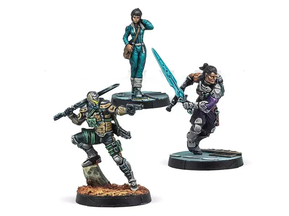 Infinity Dire Foes Mission Pack 13: Blindspot – 28mm Metal Miniatures - Corvus Belli
